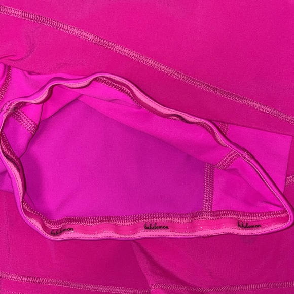 NWT Lululemon Pace Rival Tennis Skirt POW Pink Regular 6 - Picture 12 of 15